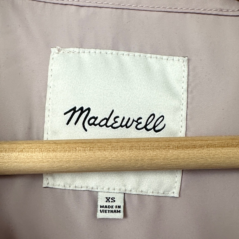 Madewell Lavender Raincheck Packable Rain Coat - Picture 2 of 13